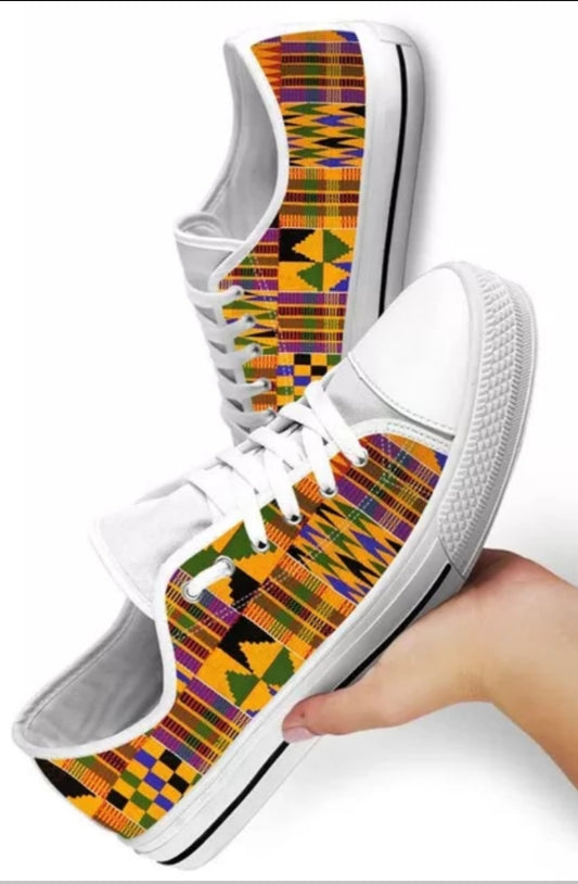 Afrocentric Sneakers. So Comfy and Sexy!